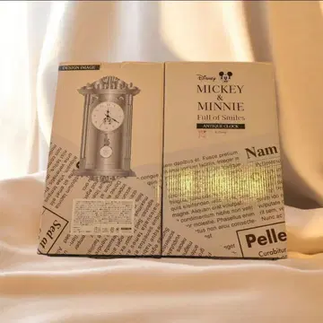 디즈니 미키 & 미니 앤티크 시계 괘종시계 미개봉 2개