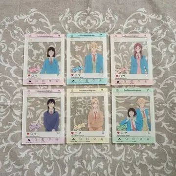 스킵과 로퍼 아크릴 카드 6장 세트