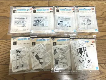 드래곤볼 40주년 제일복권 그 두 번째 H상 I상 8점 세트