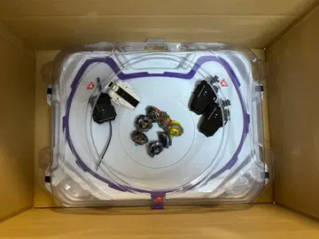 베이블레이드 X 은퇴 세트 스타디움 BX-32 포함 베이 7개 런처 4개