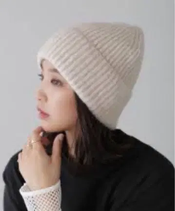 FREE'S MART 믹스얀 니트 캡 아이보리