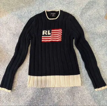 폴로 랄프로렌 미국 국기 니트