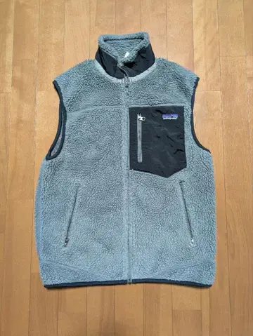 patagonia 레트로X 남성용 플리스 베스트 그레이