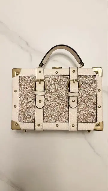 새상품 글리터 포함 미니 보스턴 백