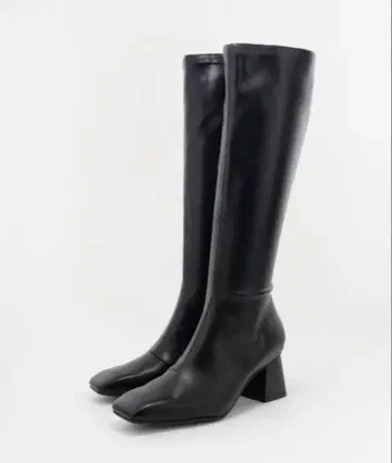 스트레스 프리/우천 겸용 소프트 스트레치 WARM 스퀘어토 롱부츠