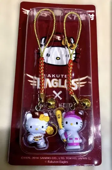 라쿠텐 이글스 x 헬로키티 페어 스트랩