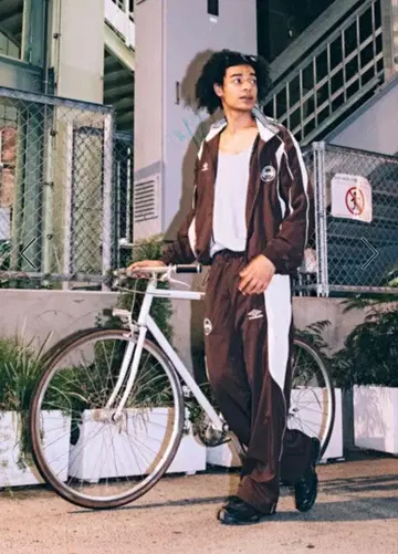 UMBRO FREAK'S STORE 나일론 자켓 팬츠 셋업