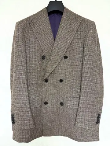 TOMORROWLAND 실크 린넨 원단 더블 자켓 FERLA