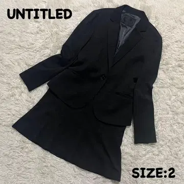 [ 실크 혼방 ] UNTITLED 스커트 수트 셋업 언타이틀