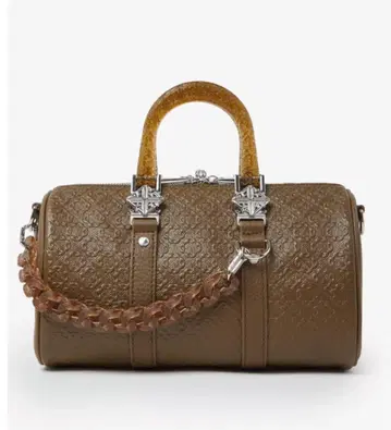 GUAPI 코코아 브라운 미니 더플 백