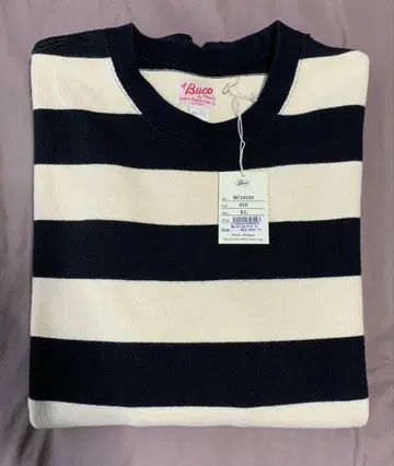 리얼 맥코이 BUCO 스트라이프 레이싱 저지 XL