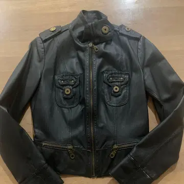 ZARA 자라 라이더 가죽 자켓