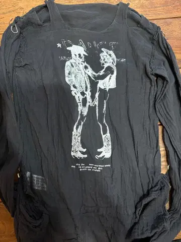 레어 거즈 셔츠 666 세디셔너리 DANCE