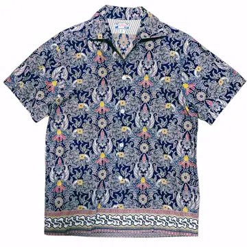 Dry Bones S/S Cotton Hawaiian Shirt S