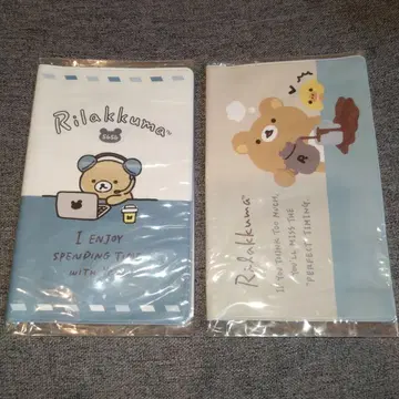 우체국 한정판 리락쿠마 통장 케이스 미개봉 2종 세트