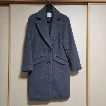 LOWRYS FARM 그레이 롱 코트