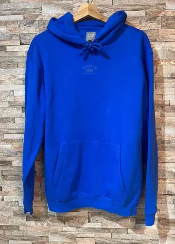 GAP 남성용 후드 부착 후드티 파란색