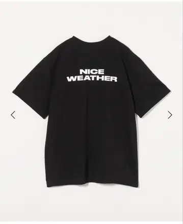 NICE WEATHER 티셔츠