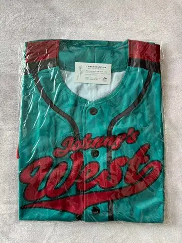 쟈니즈 WEST 추억의 베이스볼 셔츠