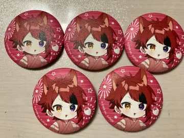 리이누 군 캔뱃지 STPR 여름 축제 미니 캐릭터 ver.