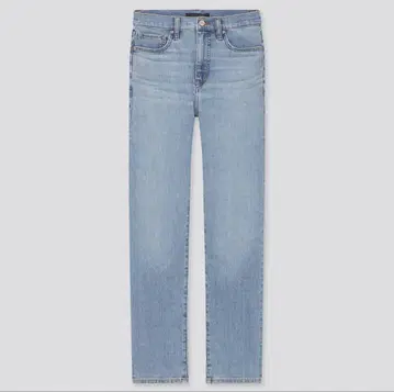 [미착용품] 유니클로 스트레이트 청바지 블루