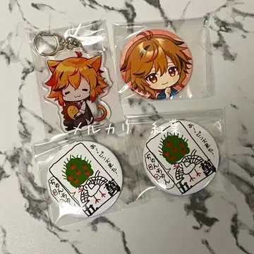 [ 774inc. ] 카자미 쿠쿠 생일 아크릴 키링 & 신역 캔뱃지