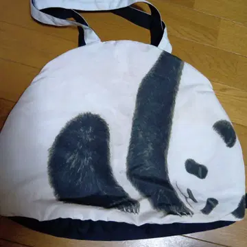 YOU+MORE! 팬더 디자인 토트백