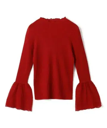 DES PRES 드라이 울 실크 벨 슬리브 풀오버 2023aw