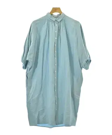 브로칸테 셔츠 원피스 여성용