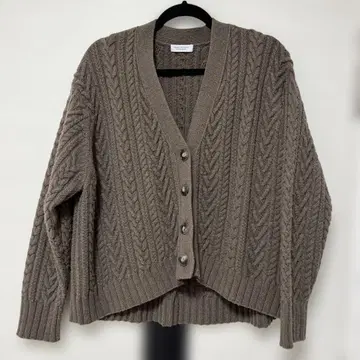 BEAUTY&YOUTH 케이블 니트 가디건