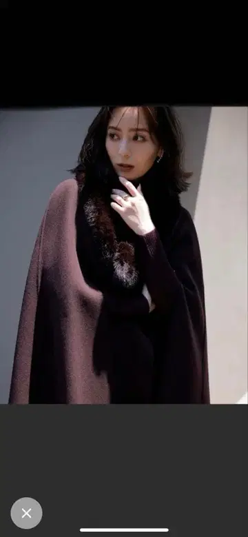 anuans/울 리버 케이프 코트