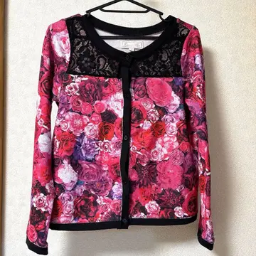 EmiriaWiz 장미 플라워 가디건