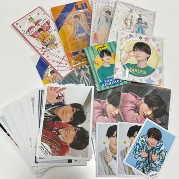 니시무라 타쿠야 묶음 판매 아크릴 스탠드 사진 캔뱃지