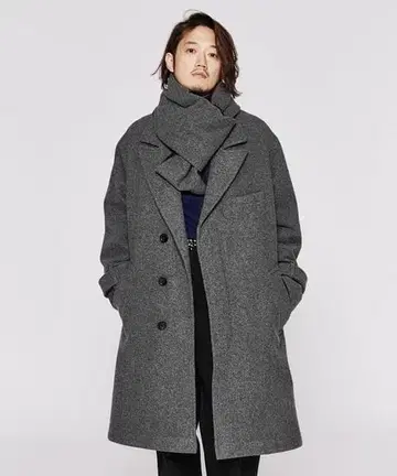 nano universe 니시카와 다운 체스터 코트 MB 별주