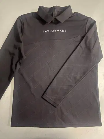 TAYLORMADE 긴팔 피케 셔츠 블랙