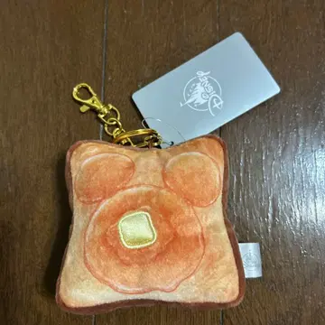Disney 빵 모양 봉제 인형 키링
