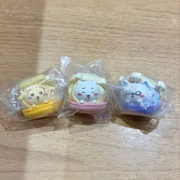 치이카와 캐릭터 마카롱 3개 세트 (치이카와, 토끼, 모몽가)