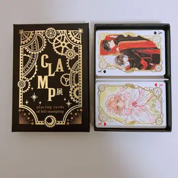 CLAMP전 금박 카드놀이