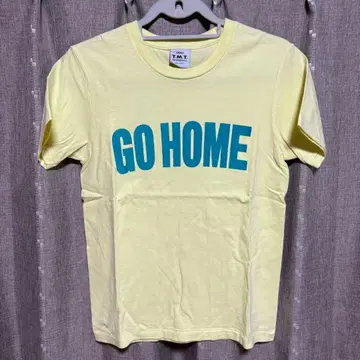 y122809 TMT 프린트 T셔츠 반팔 GO HOME S