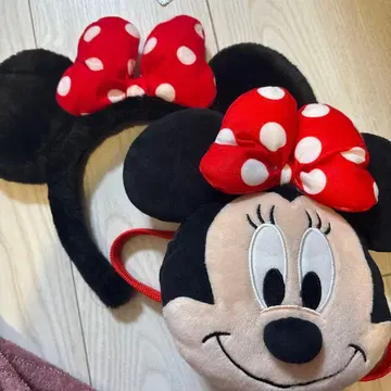 미니 마우스 머리띠 헤어밴드