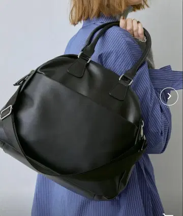 un/neu 더블 지퍼 인조 가죽 보스턴