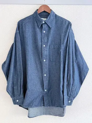 FREAK'S STORE 릴랙스핏 데님 셔츠 L 사이즈