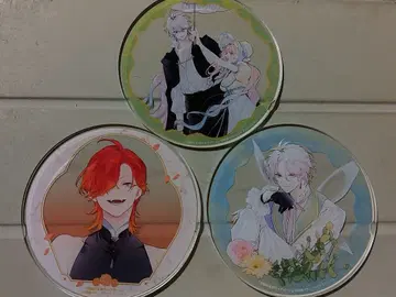 꽃으로 감춘 너의 메테올 아크릴 코스터 3개 세트