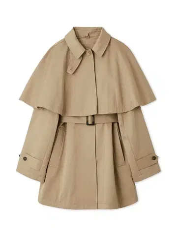 릴리 브라운 케이프 코트