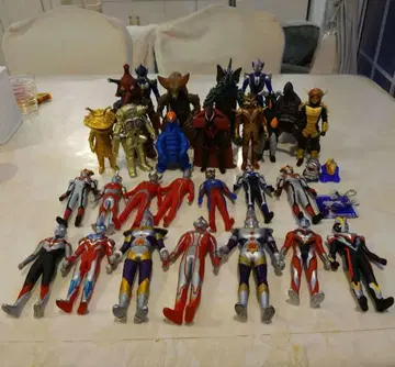 울트라맨 괴수 외계인 소프트 비닐 세트