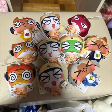 몬스터 헌터 x 개구리 중사 케로로 봉제 인형 참 10개