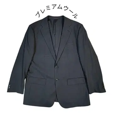 [새상품급] 유니클로 프리미엄 울 자켓 레귤러핏 블랙 S