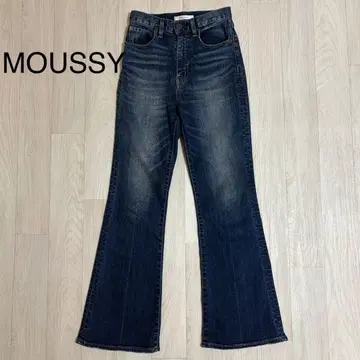 MOUSSY 마우지 MVS 플레어 데님 23인치 청바지 팬츠