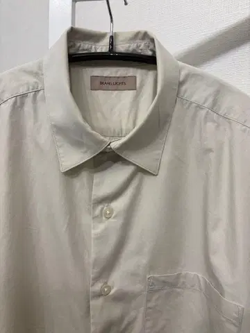 BEAMS LIGHTS 베이지 100% 코튼 긴팔 셔츠