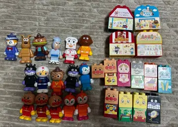 호빵맨 블록 인형 한정품 세트